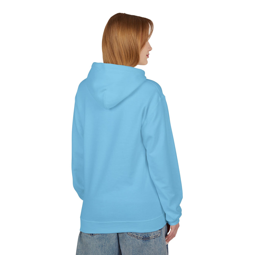 Hoodie — “I Am A Bad Girl And As A Bad Girl I’m Naturally High” Minimal Text Pullover
