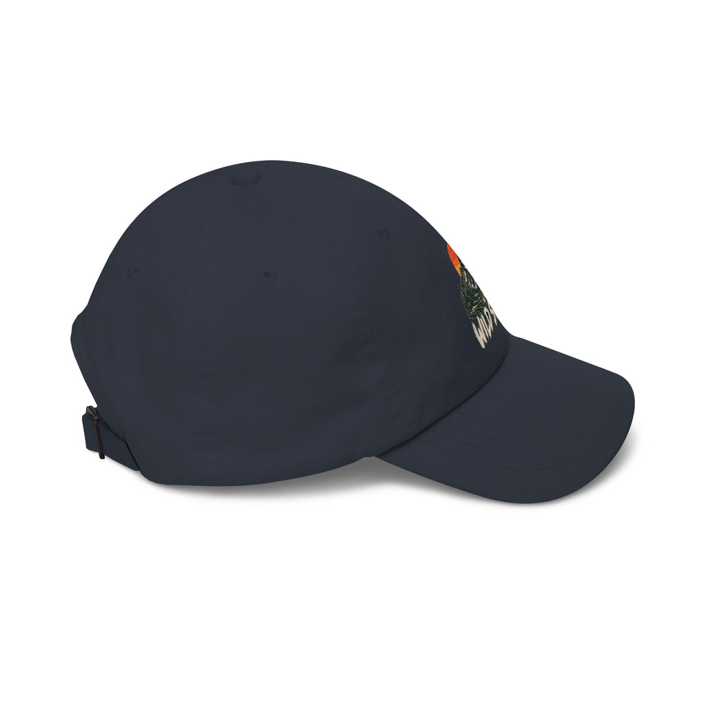 Dad Cap — 'Wild States' Mountain Sunset Embroidered Hat