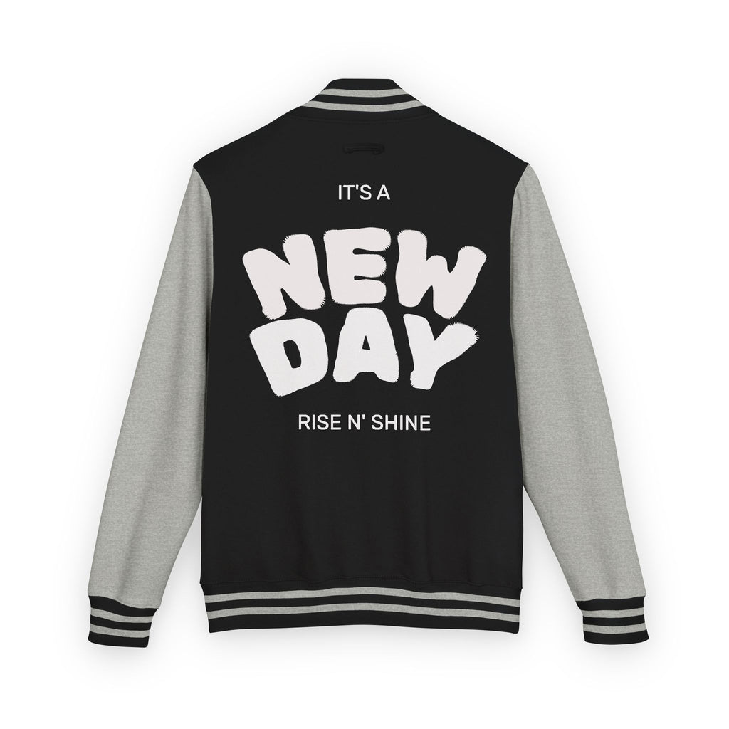 Letterman Jacket - "It's a New Day" Rise N' Shine Varsity Jacket