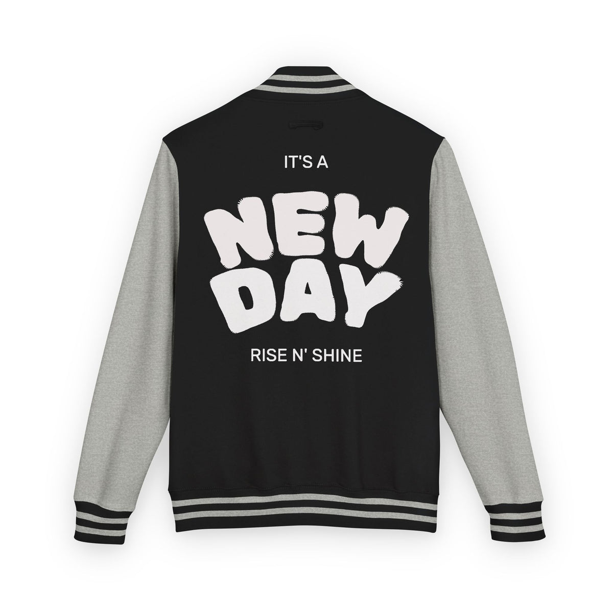 Letterman Jacket - "It's a New Day" Rise N' Shine Varsity Jacket