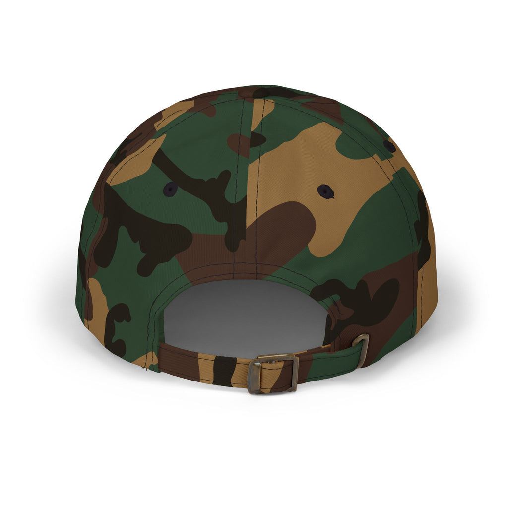 Dad Cap — 'Wild States' Mountain Sunset Embroidered Hat
