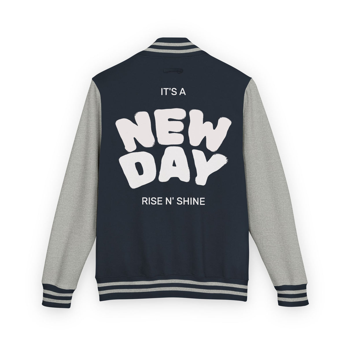 Letterman Jacket - "It's a New Day" Rise N' Shine Varsity Jacket