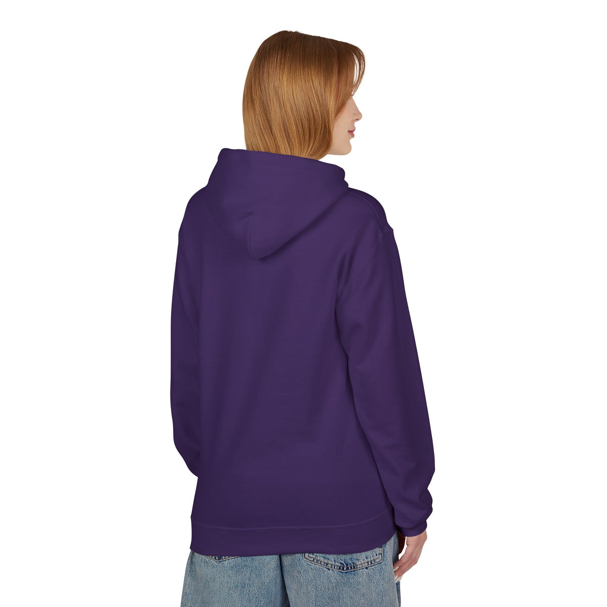 Hoodie — “I Am A Bad Girl And As A Bad Girl I’m Naturally High” Minimal Text Pullover