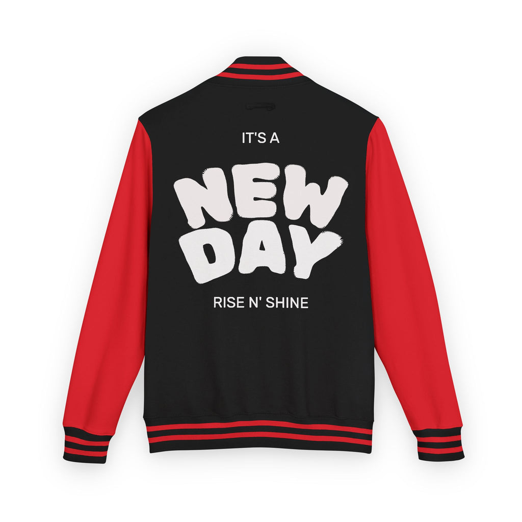 Letterman Jacket - "It's a New Day" Rise N' Shine Varsity Jacket