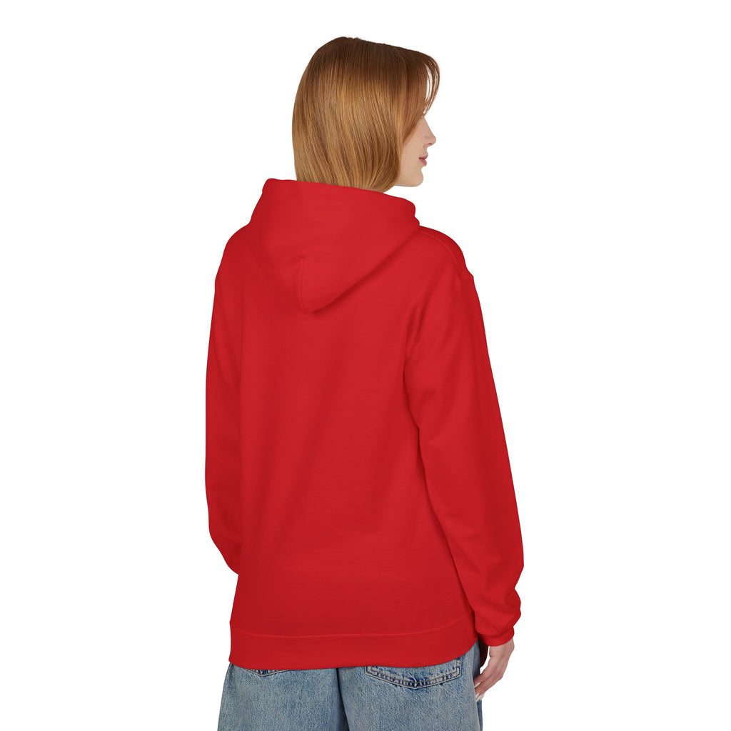 Hoodie — “I Am A Bad Girl And As A Bad Girl I’m Naturally High” Minimal Text Pullover