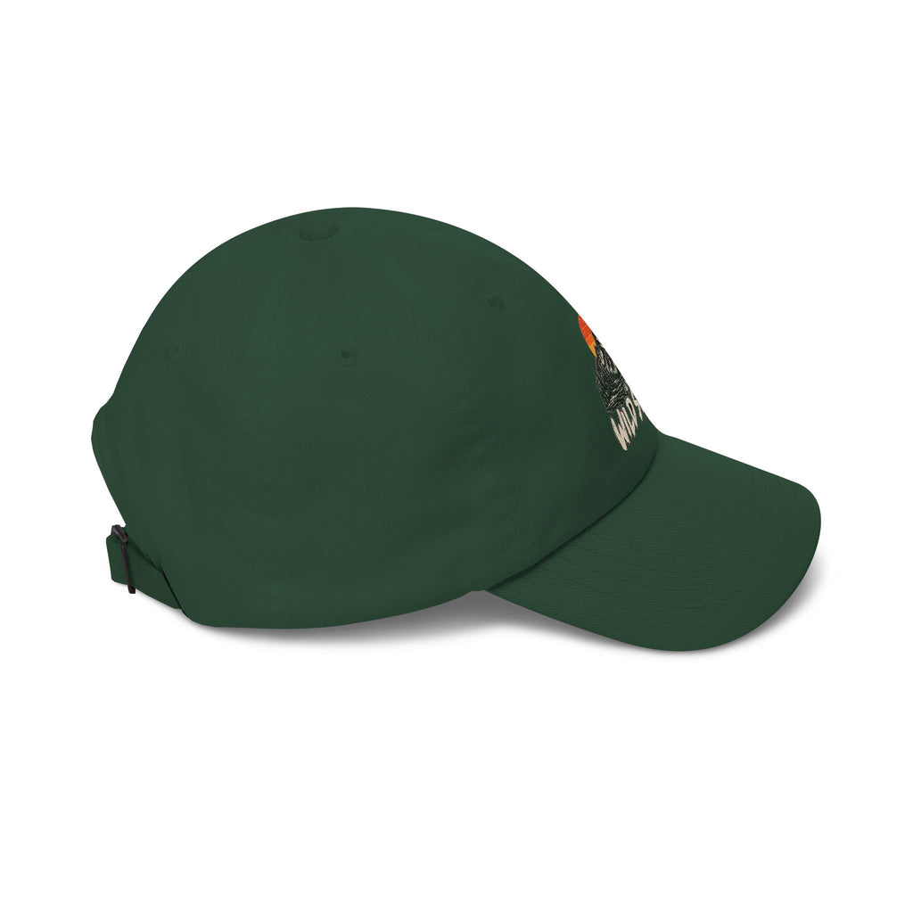 Dad Cap — 'Wild States' Mountain Sunset Embroidered Hat