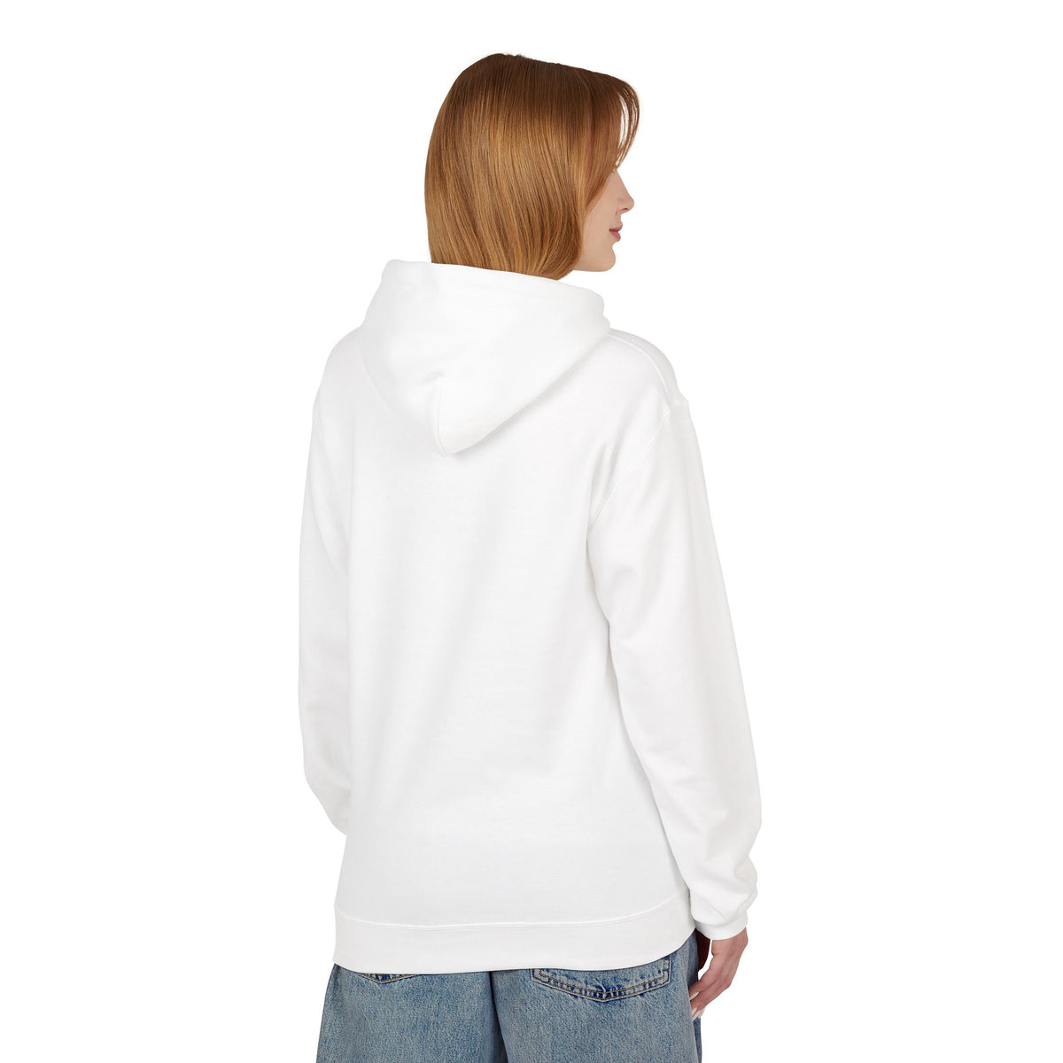 Hoodie — “I Am A Bad Girl And As A Bad Girl I’m Naturally High” Minimal Text Pullover