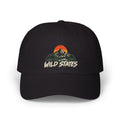Dad Cap — 'Wild States' Mountain Sunset Embroidered Hat