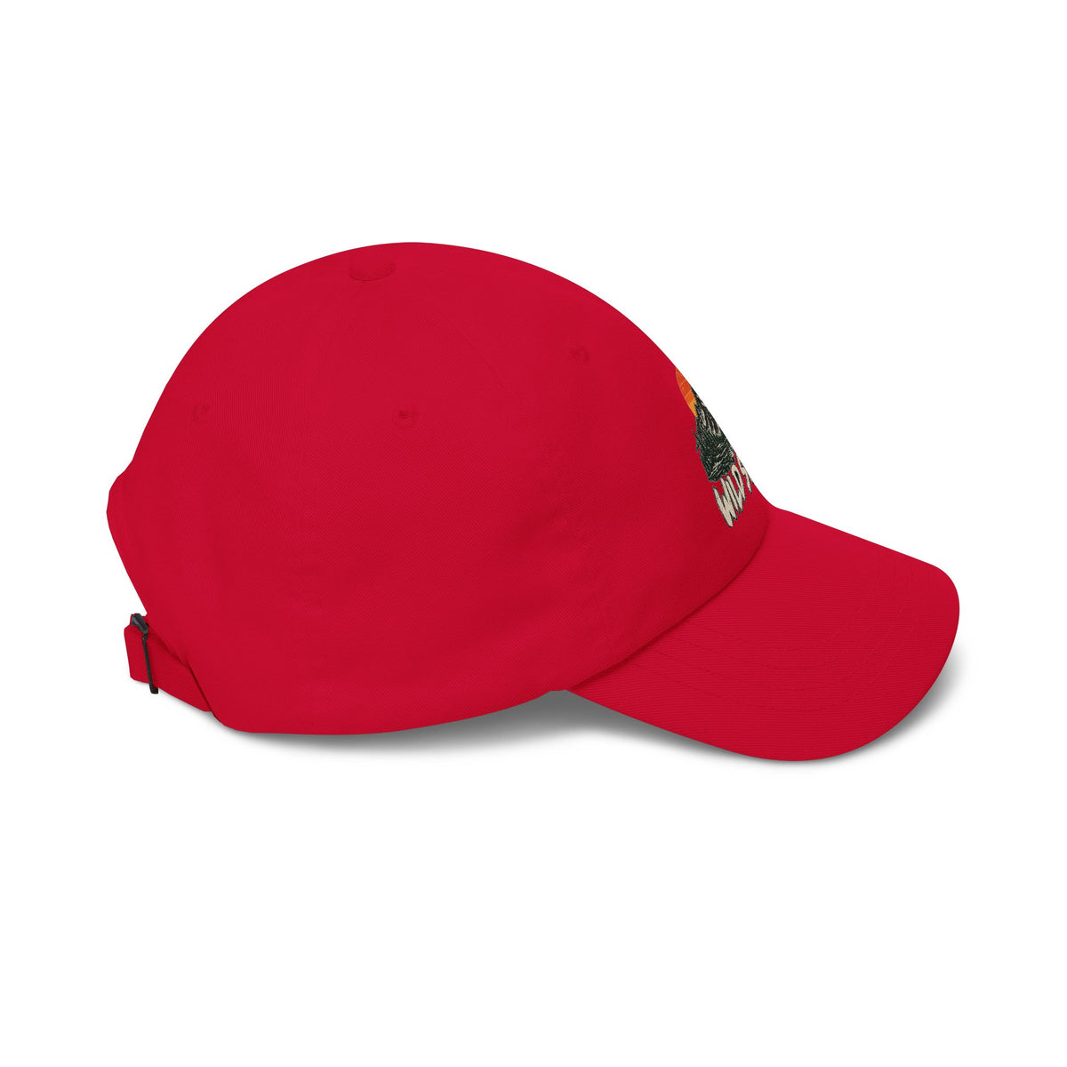 Dad Cap — 'Wild States' Mountain Sunset Embroidered Hat
