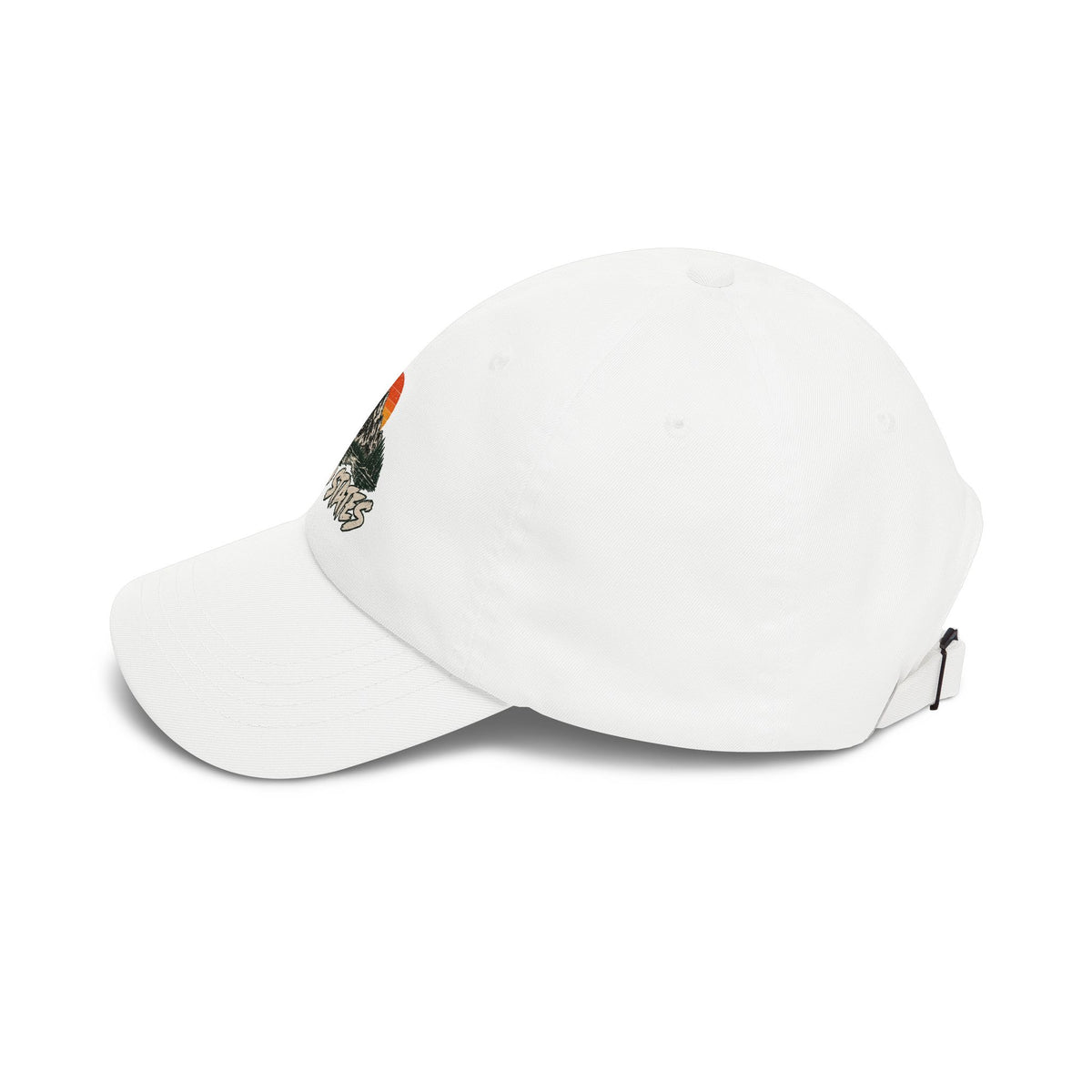 Dad Cap — 'Wild States' Mountain Sunset Embroidered Hat